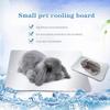 Rabbit Cooling Pad, Hamster Cooling Mat for Rabbit Bunny Hamster Guinea Pig & Other Small Pets Stay Cool -Pet Cool Plate Ice Bed