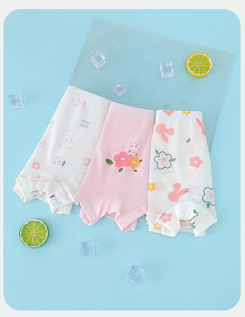 Girls' Ice Silk Underwear
