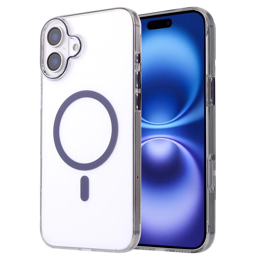 For iPhone 16 Plus Magnetic Case Compatible with MagSafe 1.0mm Ultra Thin PC Back Cover