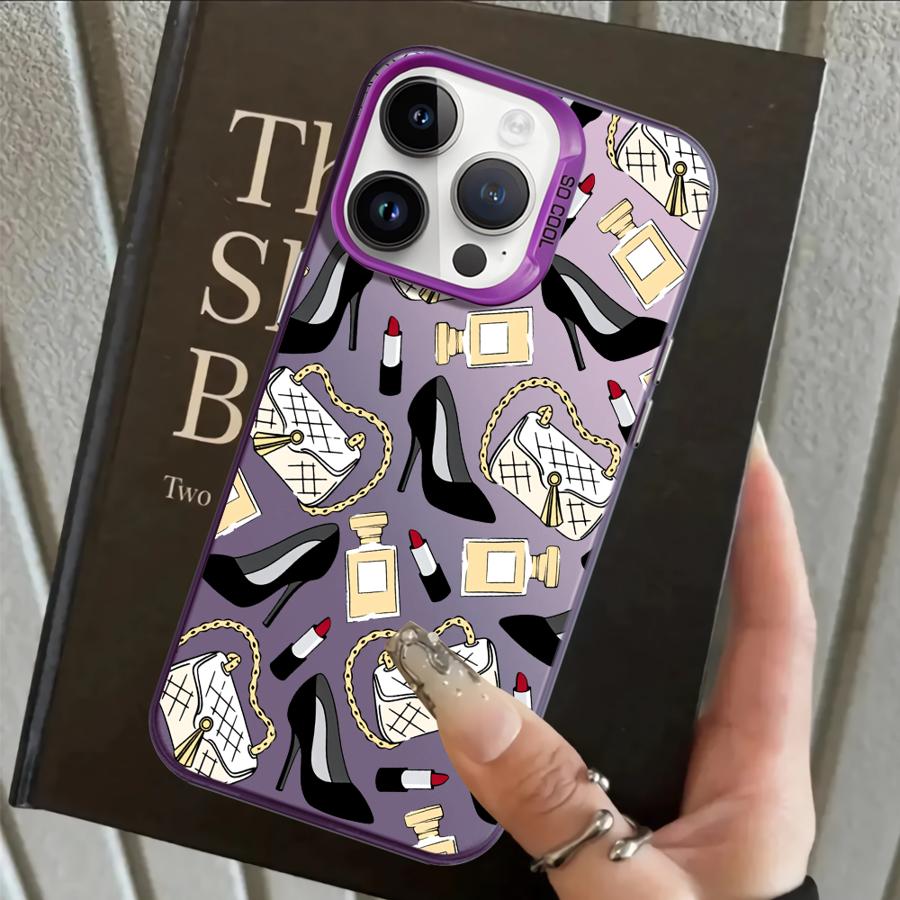 Case for iPhone 17 Pro Max 12 14 XR 15 Plus 16 XS 13 Pro Air 11 Back Phone Cover Fashion Pattern