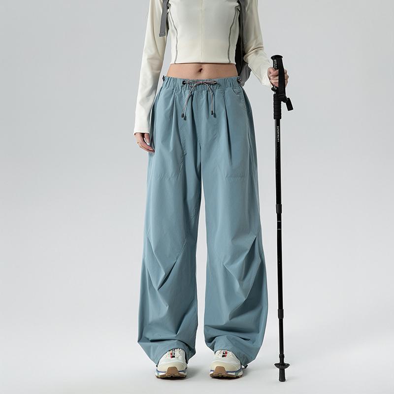 Women's Loose Pants And Men's Summer Casual Straight Leg Pants