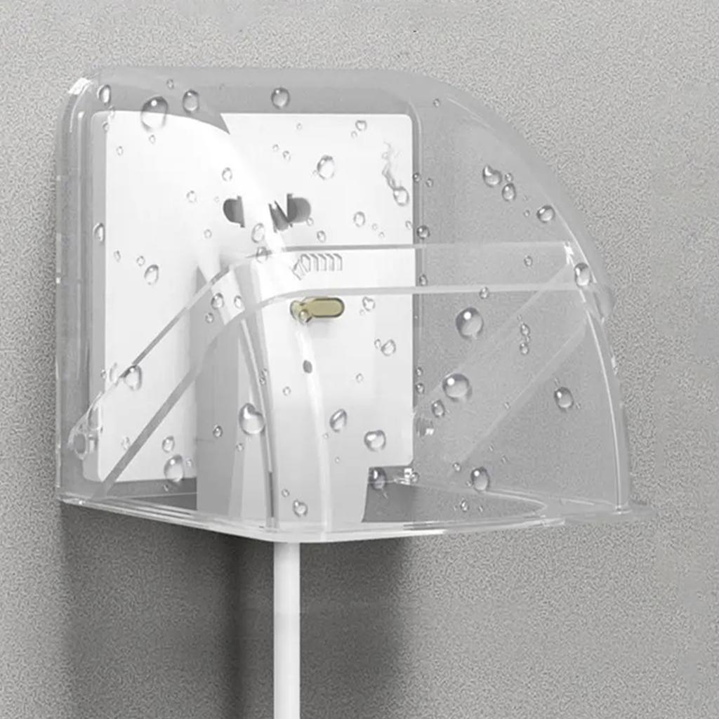 White Outdoor Socket Convenient And Practical Long Lasting Mm