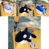 Cute Shark Blue Whale Orcinus Orca Plush Doll Pendant Wallet For Gift And Decor