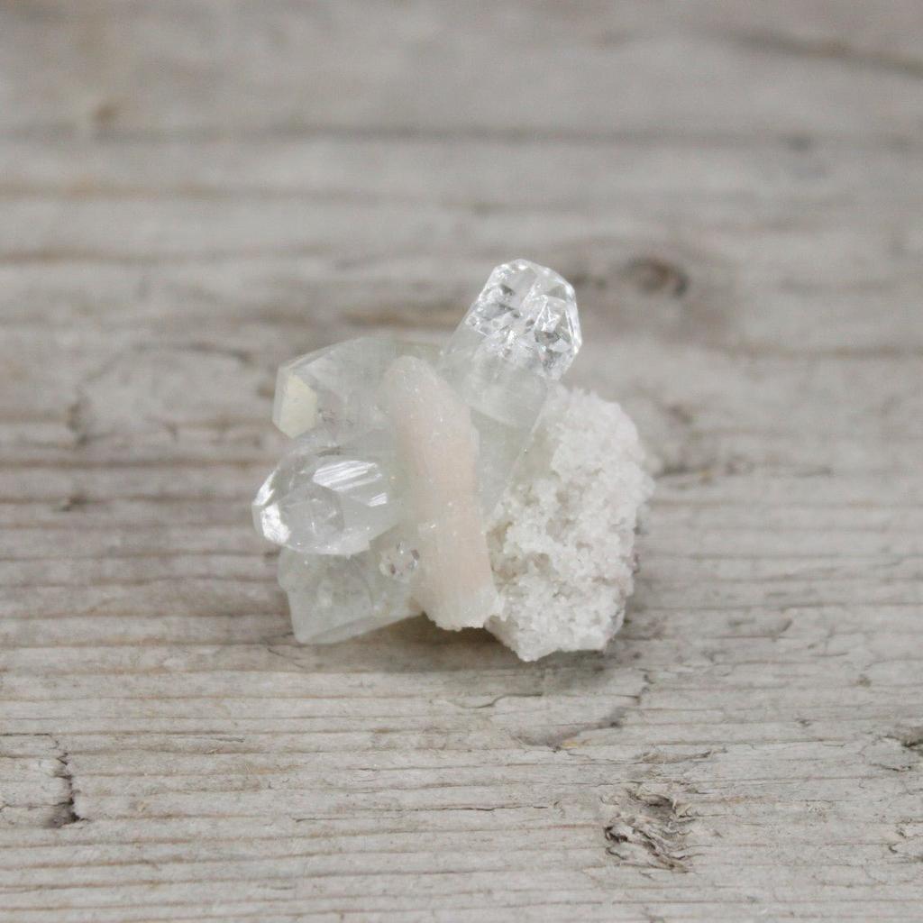 Apophyllite Stilbite Crystal Specimen, 20-30mm