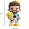 Offizielles Argentinisches Nationales Fußballteam 2026 Messi Martínez Enzo 35cm Plüschtier, Perfektes Geschenk für Fans, Ideal für Sammler