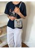 2026 Women's Trendy Rivet Motorcycle Crossbody Bag - High-Quality Textured Phone Handbag