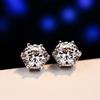 Inlaid 3mm Zircon Minimalist Earrings