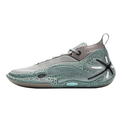 Li Ning Way Of Wade 11 Niedrig geschnitten Lifestyle Freizeitschuhe Herren Sneaker Grün Grau ABAU049-20