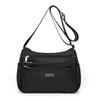 Women'S Bag Spring Fashion Medium And Old Nylon Oxford Cloth One Shoulder Oblique Span Bag Lightweight Multi-Layer Dumpling Bag