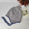 Korea Autumn and Winter Cute Versatile Knitted Hat Headband Hat Women's Ear Protection Warm Windproof Lace-up Pullover Wool Hat