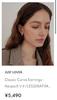 [USED] just lover 3 types of earrings + earring case aespa BTS