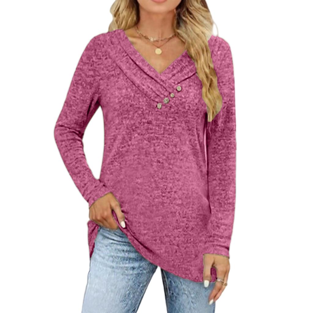 Women's Fashionable Long Sleeve Elegant Commuting And Casual Top