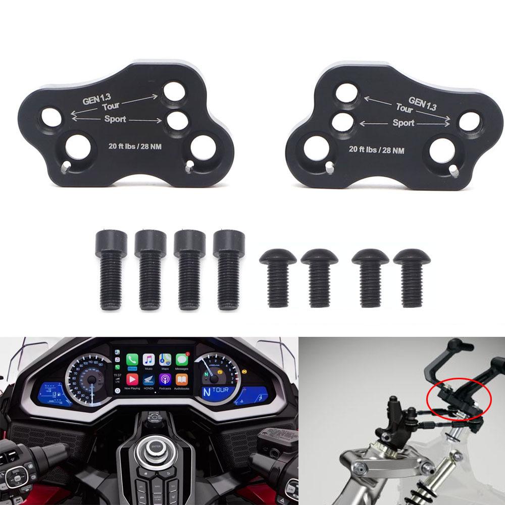 Honda Gold Wing GL1800 F6B Modified Handlebar Riser Rearward Shift Mount for 18-24 Models