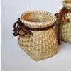 Lightweight Wicker Rattan Baskets Round Handmade Woven Storage Container  Farmhouse
