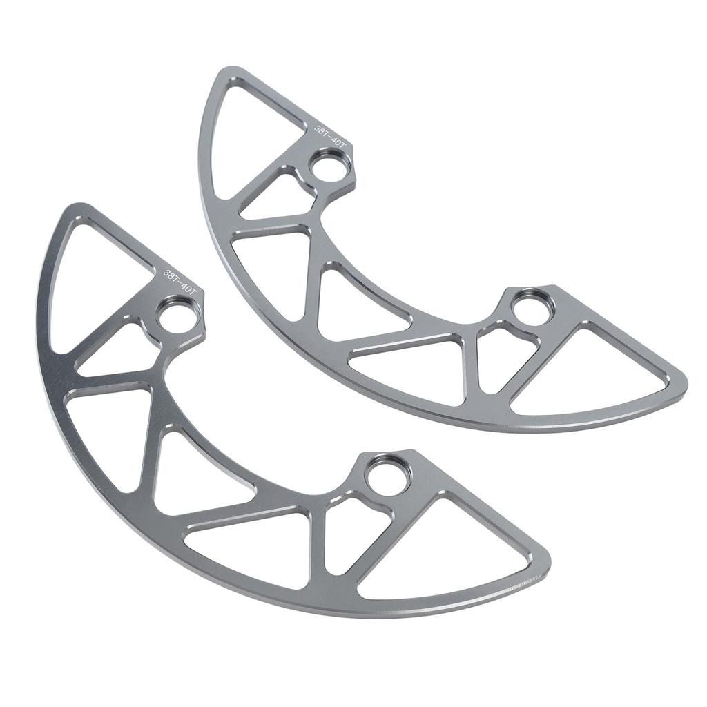 Cycle Chainring Guard Aluminum Alloy 104BCD Cycle Sprocket  or for 38 to 40T   Negative Teeth Mountain Cycle Single Disc Sprocket