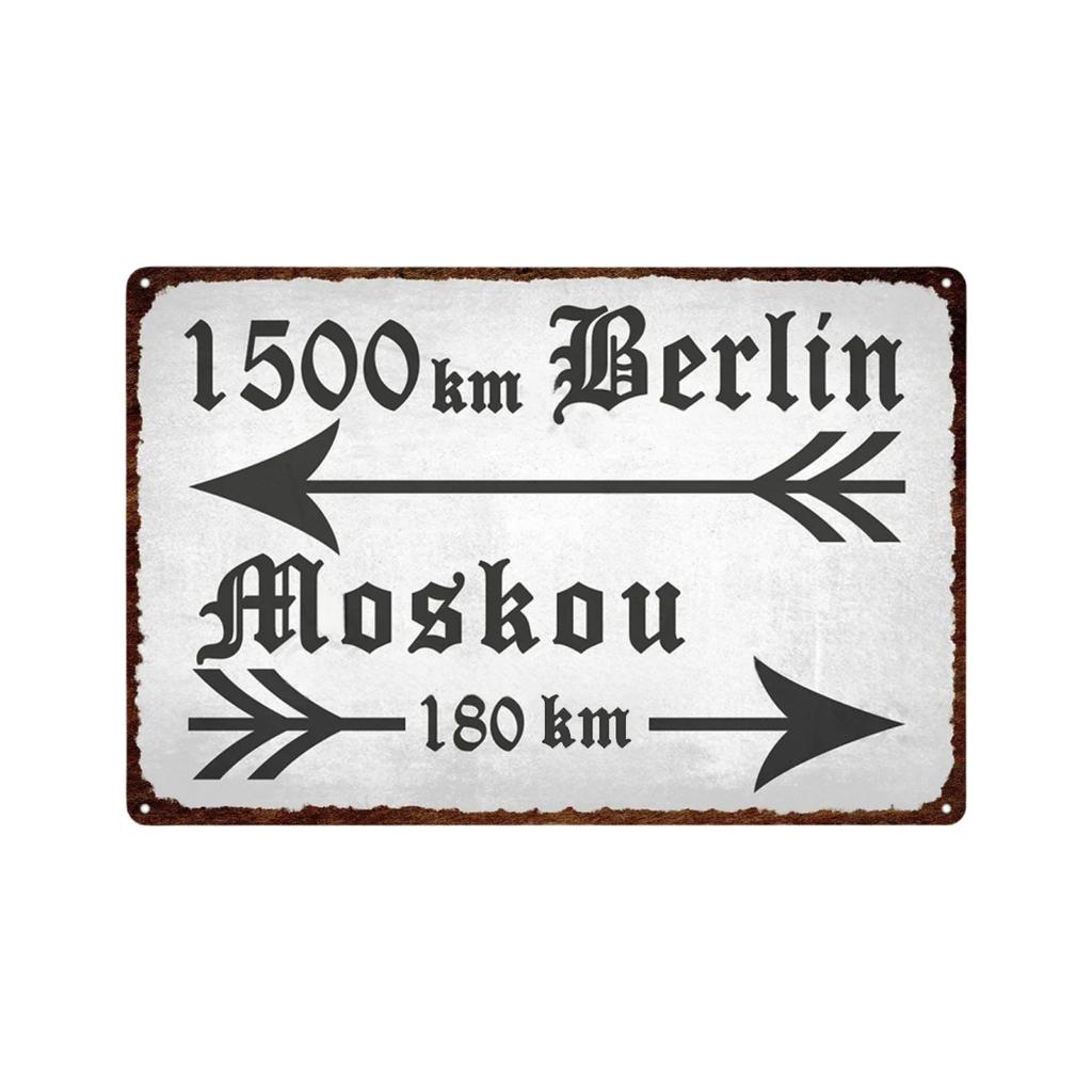 Germany HALT STÓJ Achtung Metal Sign German Warning Signs Hazardous Area Placards Vintage Plaque Plate Wall Decorative