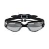 Adult Waterproof Anti-Fog Silicone Prescription Swimming Goggles With Ear Plugs