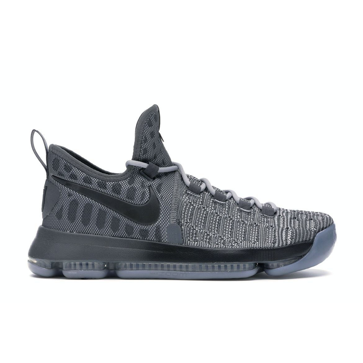 

Nike KD 9 Battle Grey Мужские кроссовки Wolf-Grey Dark-Grey 843392-002