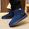 Slip-On Warm Men's Snow Boots Winter Male Shoes Classic Size 44 Fashion Y2k Low Price 45 High Quality Cheap Retro Vintage Sale