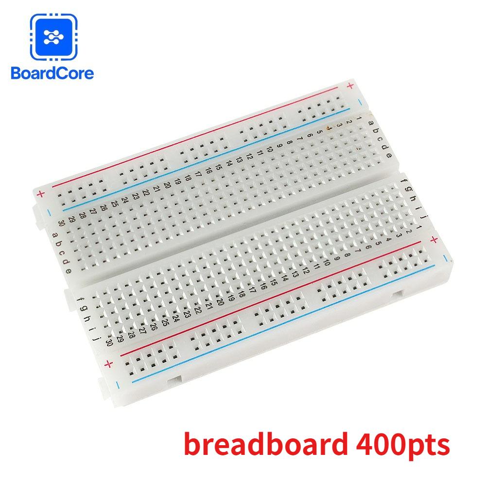 1-10PCS Breadboard 400 830 Point Solderless PCB Bread Board MB-102 MB102 Universal Test Protoboard DIY Kit