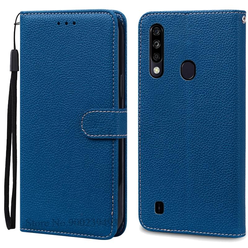 Pro ZTE Blade A7 2020 Pouzdro Silikonová Peněženka Kožené Vyklápěcí Pouzdro Pro ZTE Blade A7 2020 Pouzdro Měkký TPU Zadní Kryt Coque Fundas