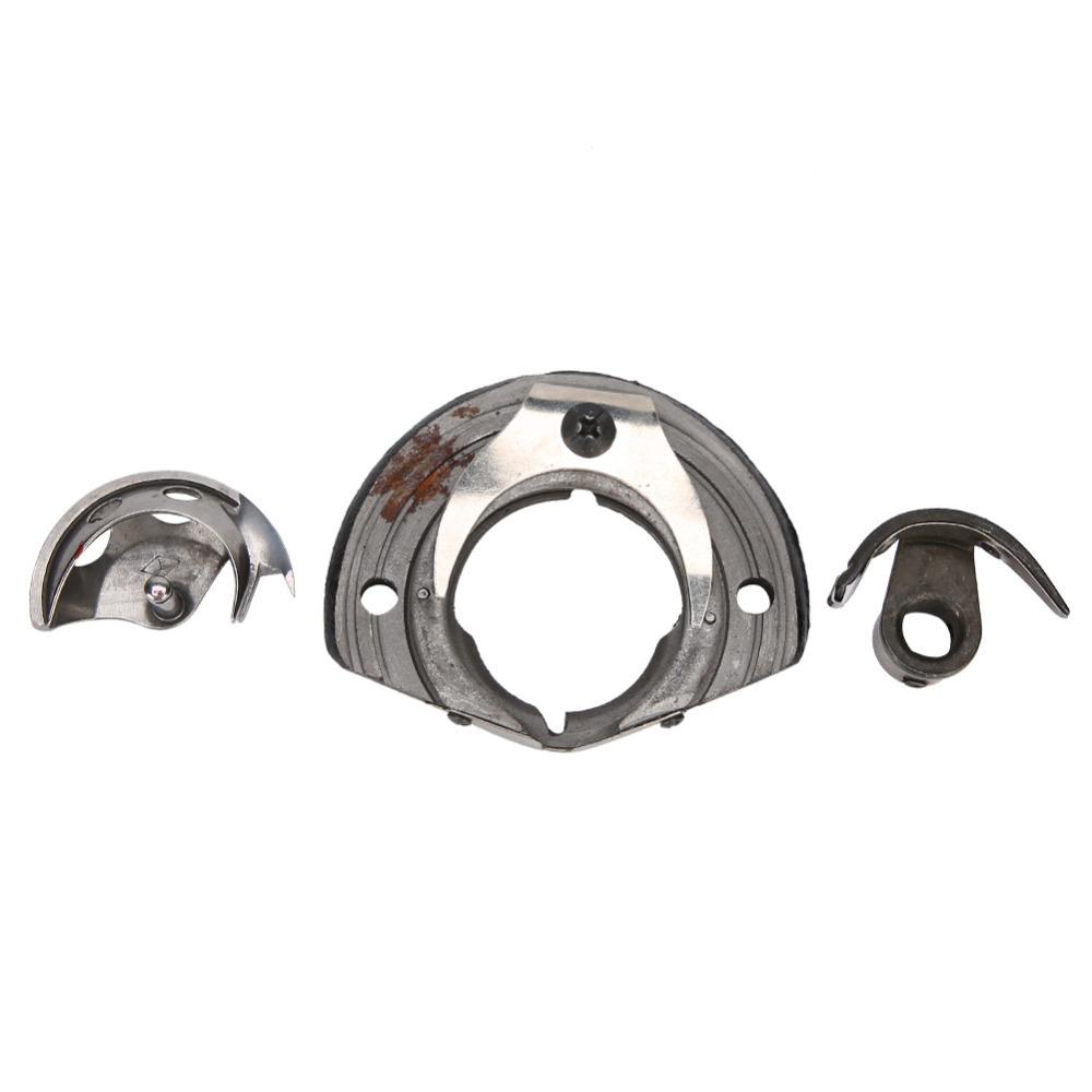 3pcs Iron Shuttle Race Precision Durable Eyebrow Kit Universal Fit Sewing Machine Hook Domestic Sewing Machine