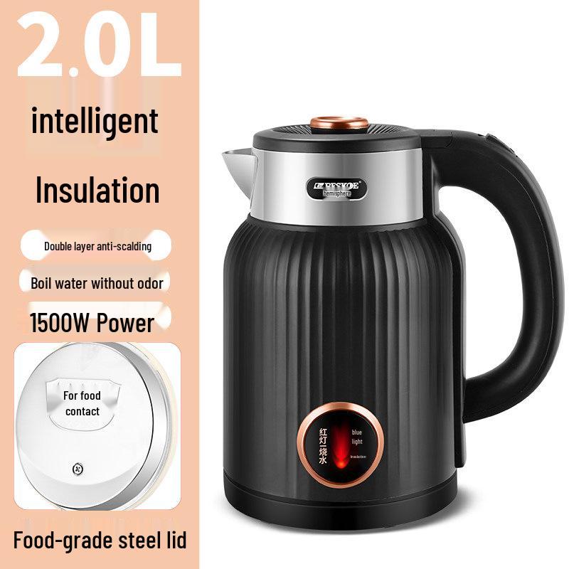 Inteligentny czajnik elektryczny o dużej pojemności, zgodny z normami europejskimi, z funkcją utrzymywania ciepła