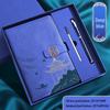 A5 Custom Logo Notebook Gift Set - Business & Student Diary with National Trend Design