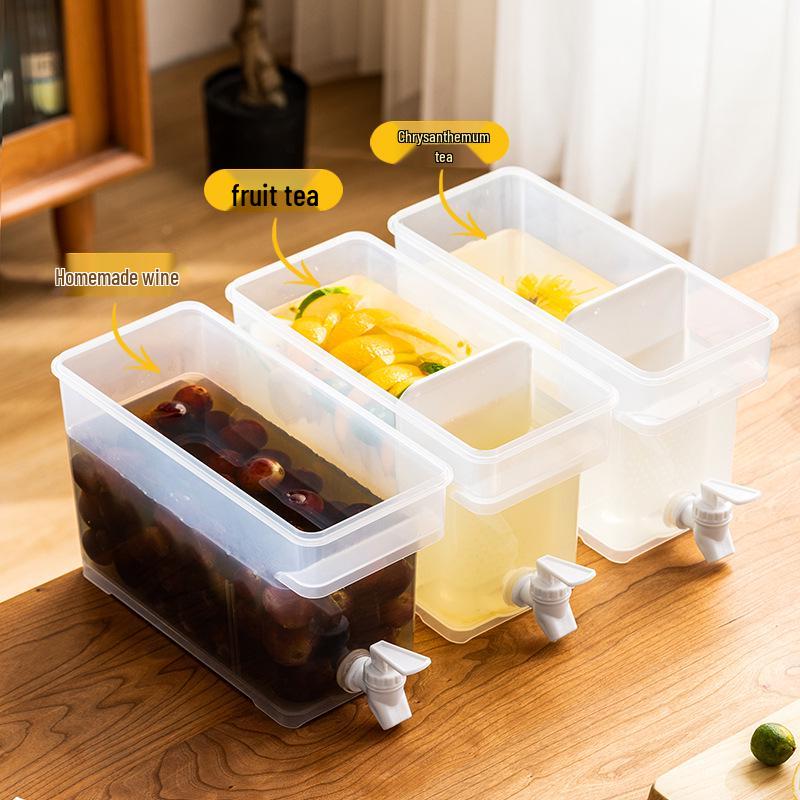 3.5L Cold Water Kettle with Faucet for Tea, Juice, and Cold Brew
