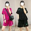 Casual Sportswear Suit for Women, Summer Fashionable Shorts Two-piece Set