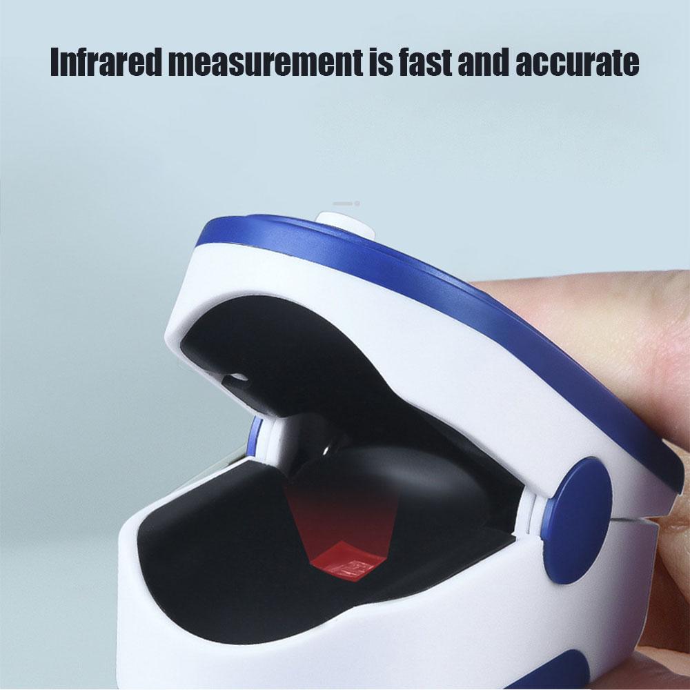 Monitor tlenu we krwi Pulsoksymetr na palec Monitor saturacji tlenem Klip do pulsoksymetru na palec