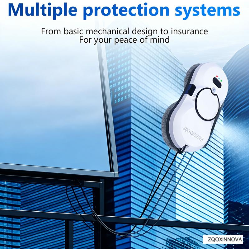 UPS System Robot Window Cleaner Vacuum Smart Home Appliance Auto Clean Glass Windows Washer Window Washing Electric Floor Mops