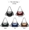 Korean Style Women's Crocodile Pattern Shell Crossbody Bag - 2025 Bright Leather Fashion