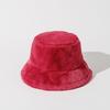 Nieuwe Winter Imitatie Konijnenbont Emmerhoed Mode Dames Dik Warm Vissershoed Effen Kleur Heren Zacht Fluweel Bontachtige Panama Hoeden