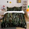 Set da esterno mimetico a tre pezzi, Decorazione per camera da letto per bambini e adulti, Squisito set da letto a tre pezzi, Regalo