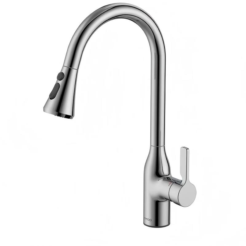 Jomoo Single Handle Pull-Out Kitchen Faucet