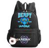 Anime K-Pop Printed Waterproof Backpack Student Teenager Bookbag for Boy Girl Bookbag Schoolbag Women Large Capacity Travel Bag Kid Gift Mochila