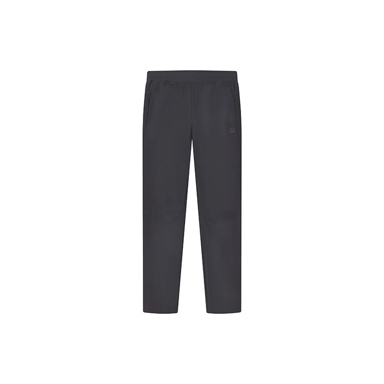 FILA Athletics Knitted Straight Leg Sports Casual Pants Men bottoms Whale-Shark-Gray A11M211611F-DY M
