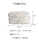 New Corduroy Makeup Bag Women's Cosmetics Organizer Student Pencil Case Cute Cartoon Stationery Pouch Inner Bag Travel Wash Bag