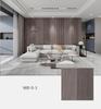 3D Embossed Wood Grain Wall Sticker: Waterproof TV Background Decor Panel