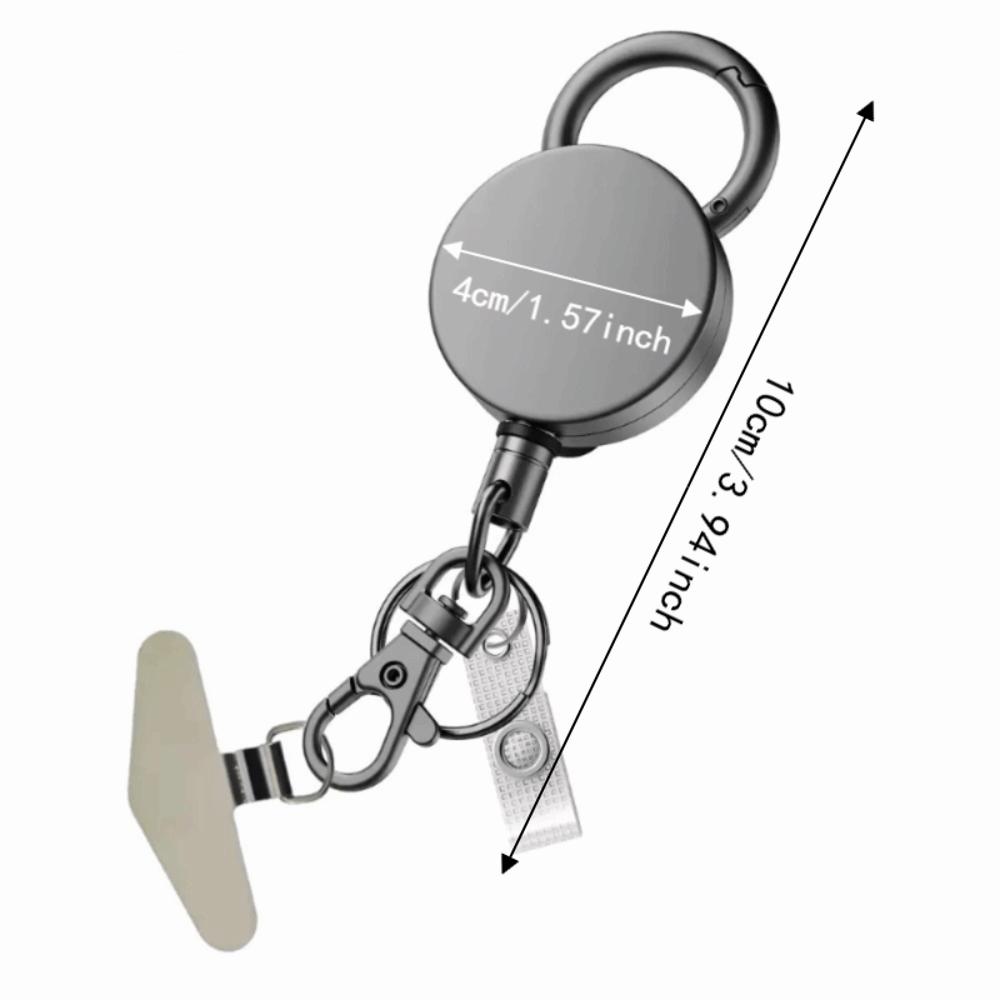 Anti-Drop Phone Holder Lanyard Anti-Theft Retractable Keychain Anti-Theft Lanyard Cycling