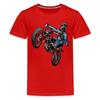 Motocross Dirt Bike Stunt Rider Kids' Premium T-Shirt
