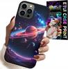 Case For Iphone 13 Pro Max - Cosmos Planets Stars Galaxy Back