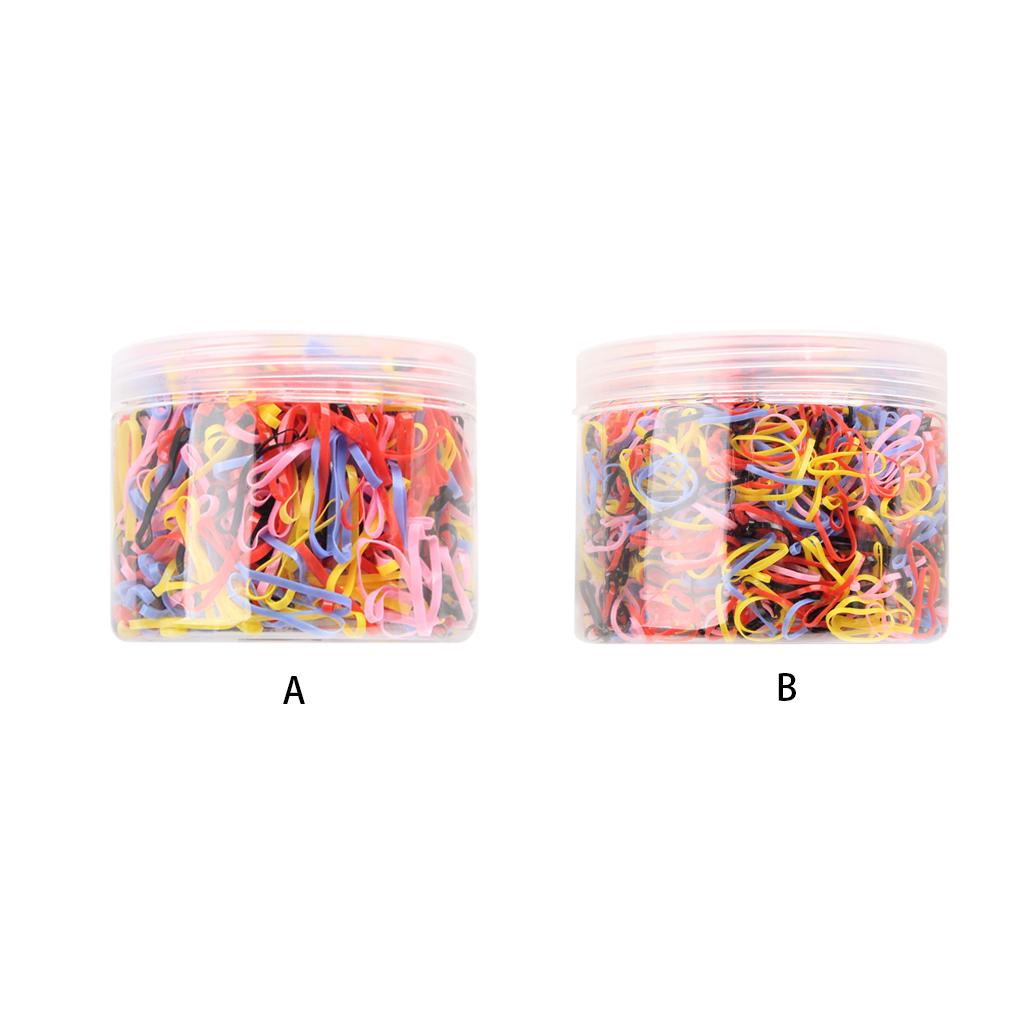 NEW Colorful Hair Band Kids Hair Tie Elastic Rubber Bands Party Wedding