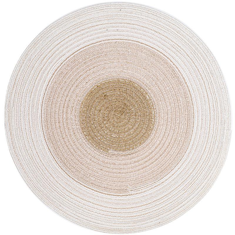 Round Woven Cat Scratcher Mat Wear‑resistant Claw Grinding Pad Dual‑use Sleeping Rest Cushion Mat for Indoor Cats