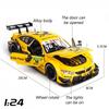 Automodell im Maßstab 1/24 für BMW IM M4 GT3 Rennwagen, Sportrennwagenmodell, Spielzeug, Miniaturkopie aus Pressgussmetalllegierung