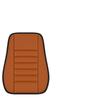 High Density Sponge Car Heightening Cushion Thick Auto Seat Cushion Non-Slip Seat Pad  All Seasons