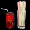 ZISIZ Individually Wrapped Bendable Plastic Straws