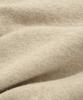 Covernat Woman Fluffy Zip-Up Cardigan Oatmeal