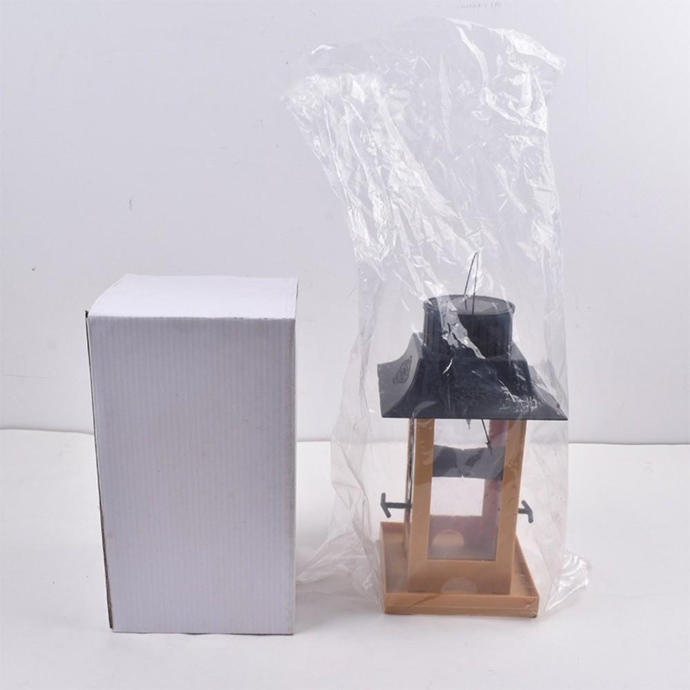 Windproof Hanging Bird Feeder Rain-Resistant Hummingbird Feeder Bird Food Container  Balcony